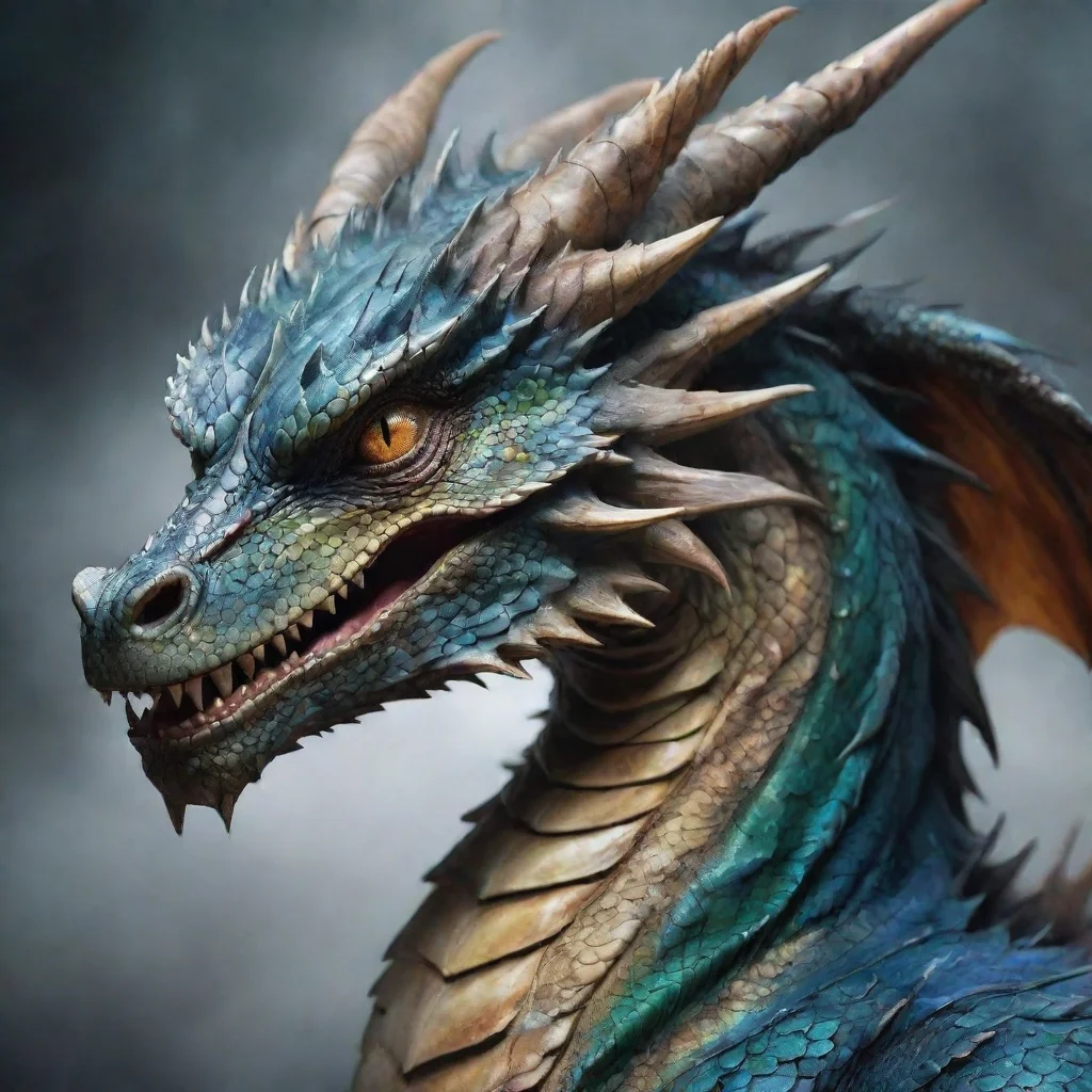 ai amazing dragon awesome portrait 2