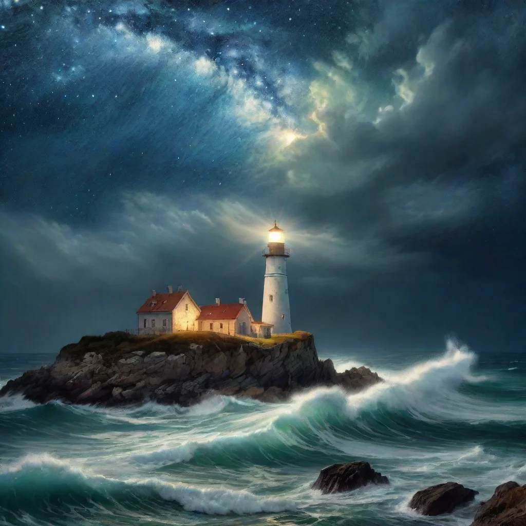  amazing dreamy lighthousedramatic lighting van gogh starry night magical atmosphere by renato muccillo a awesome portrai