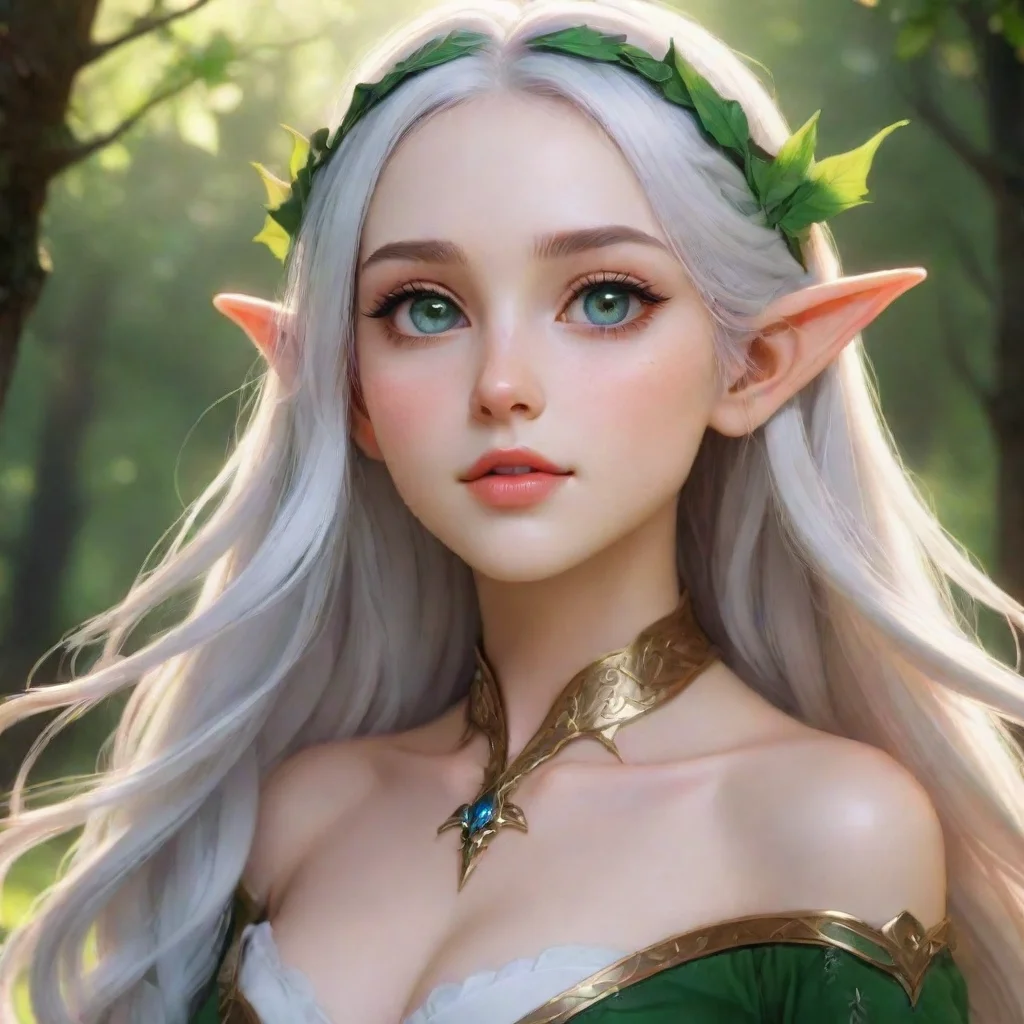 ai amazing elf beauty grace wanderer anime beauty awesome portrait 2