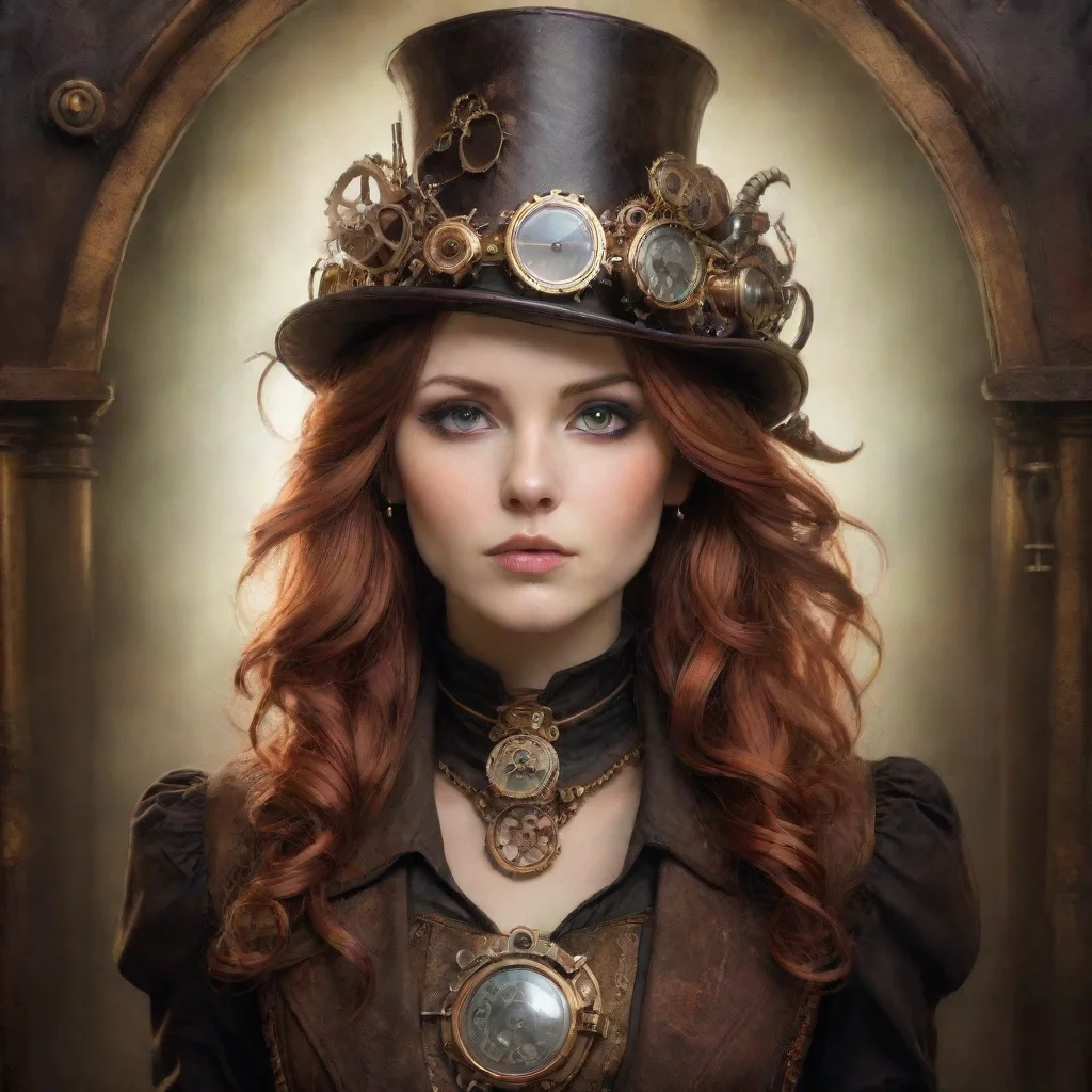 ai amazing ethereal steampunk awesome portrait 2
