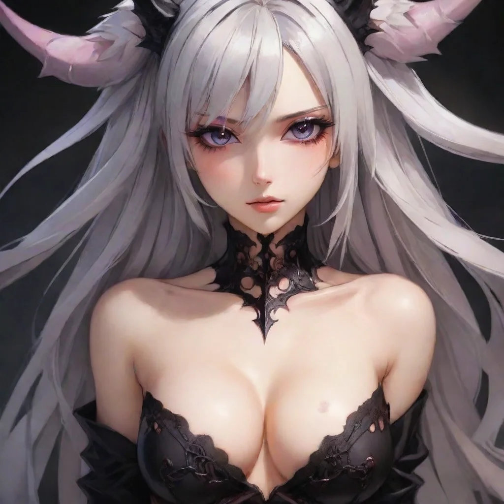 ai amazing evil anime seductive feminine awesome portrait 2