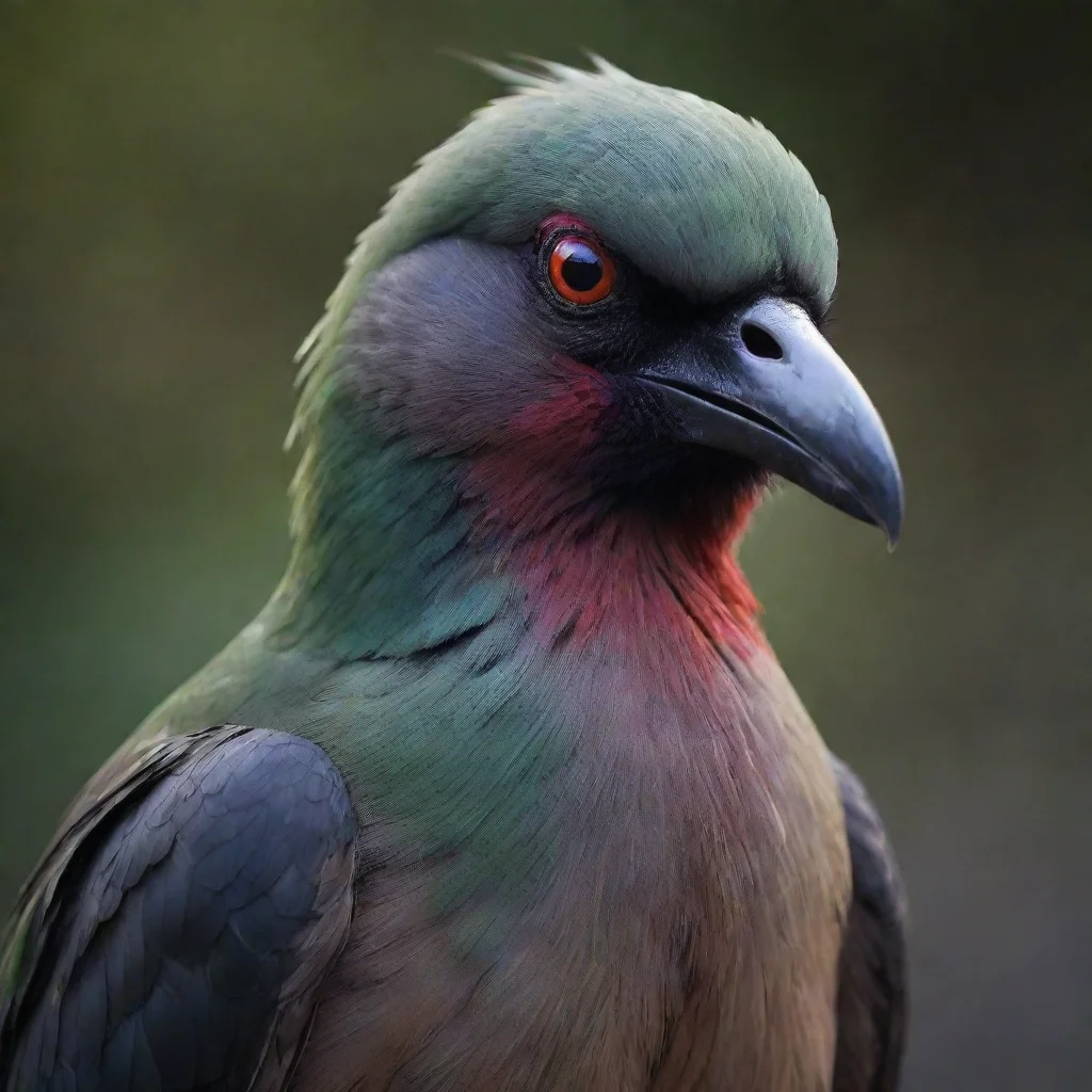 amazing evil bird awesome portrait 2