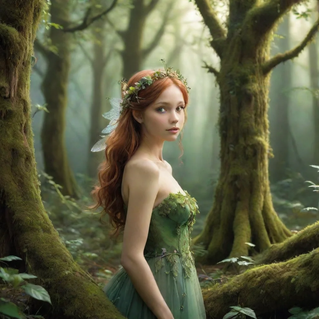 ai amazing fairy forest awesome portrait 2 wide