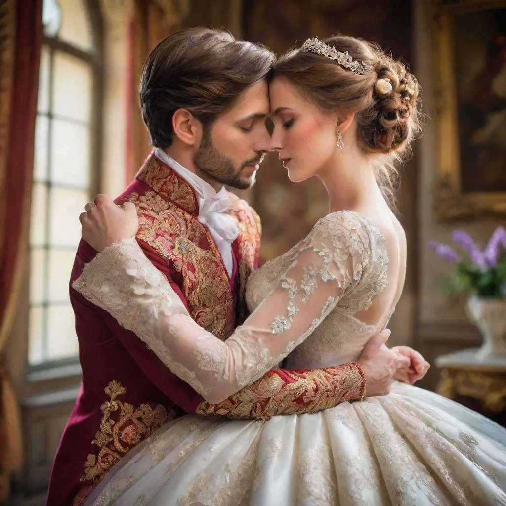  amazing fancy aristocratic lovers embrace fantasy trending art love wedding colorfulamazing awesome portrait 2 awesome p