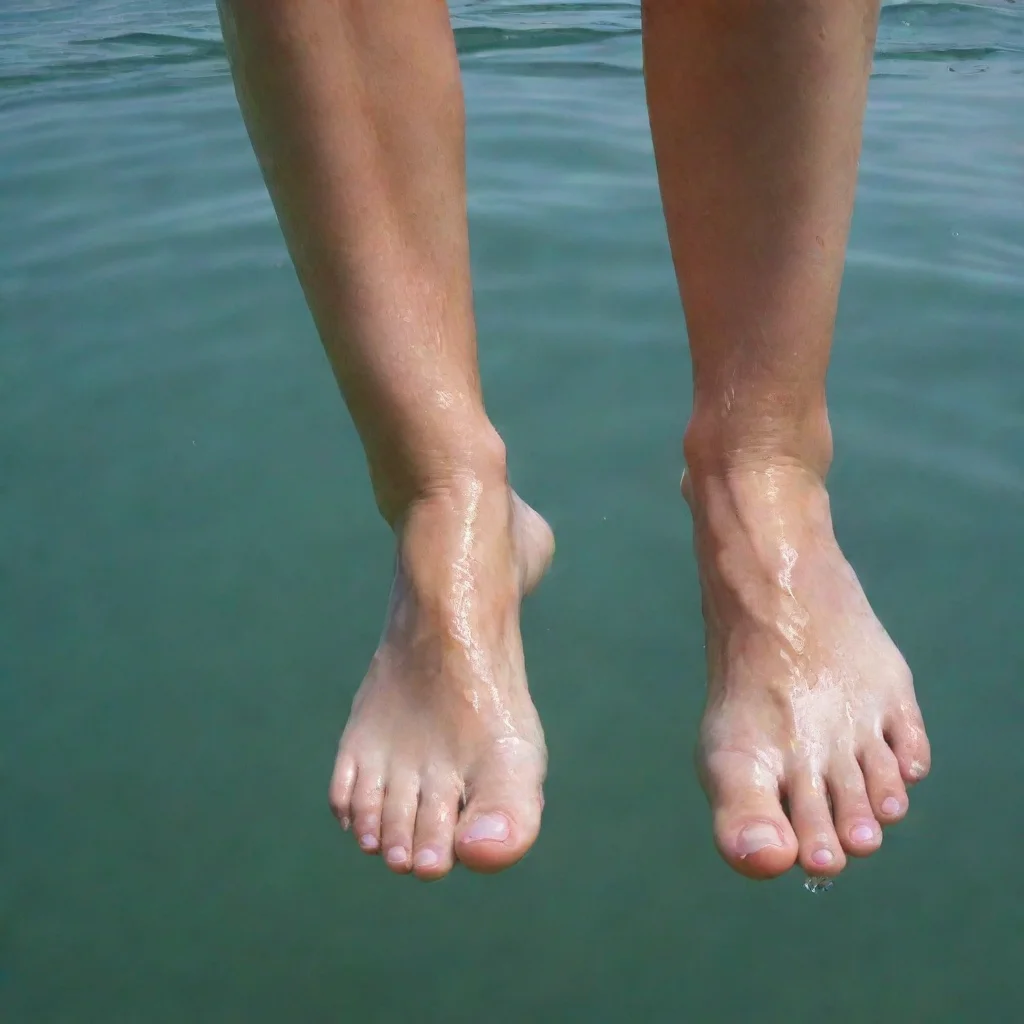  amazing feet out of water awesome portrait 2
