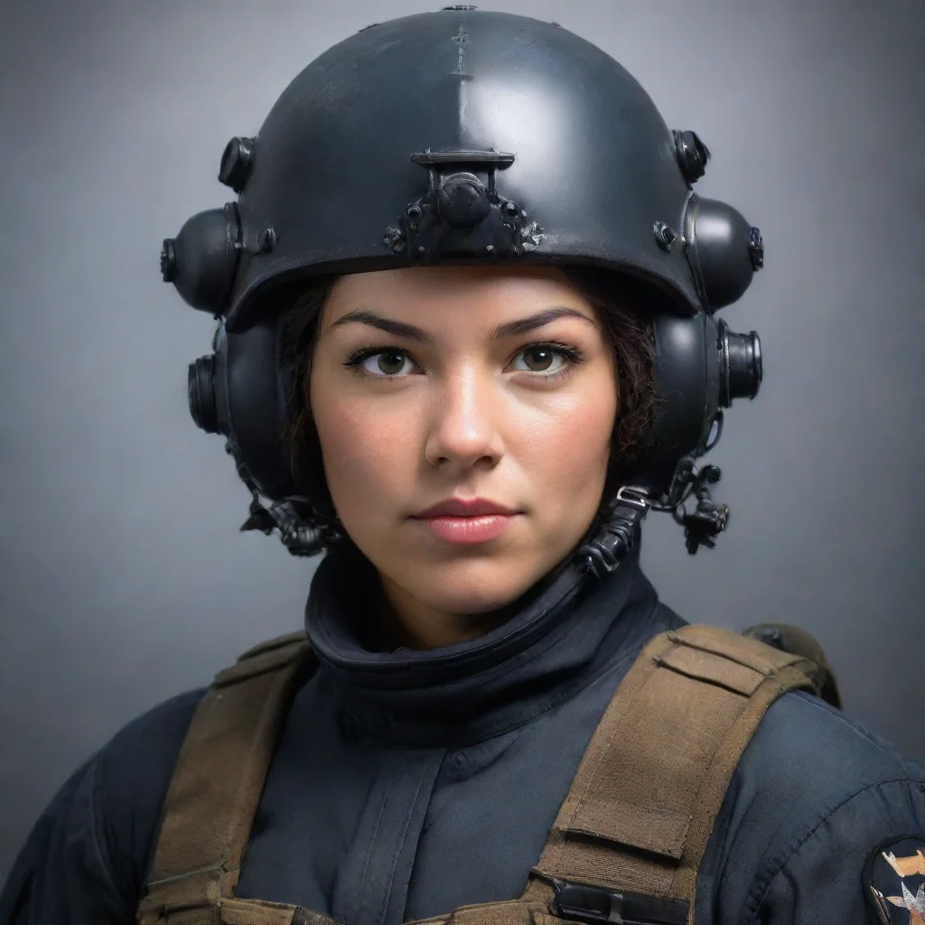  amazing female helldiver awesome portrait 2