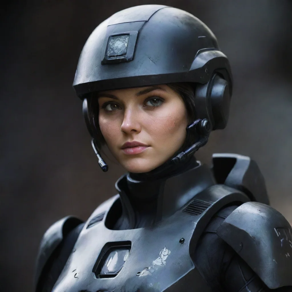 ai amazing female odst awesome portrait 2