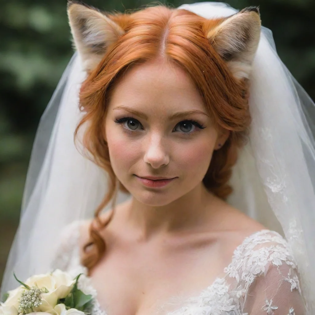 ai amazing fox furry bride awesome portrait 2 wide