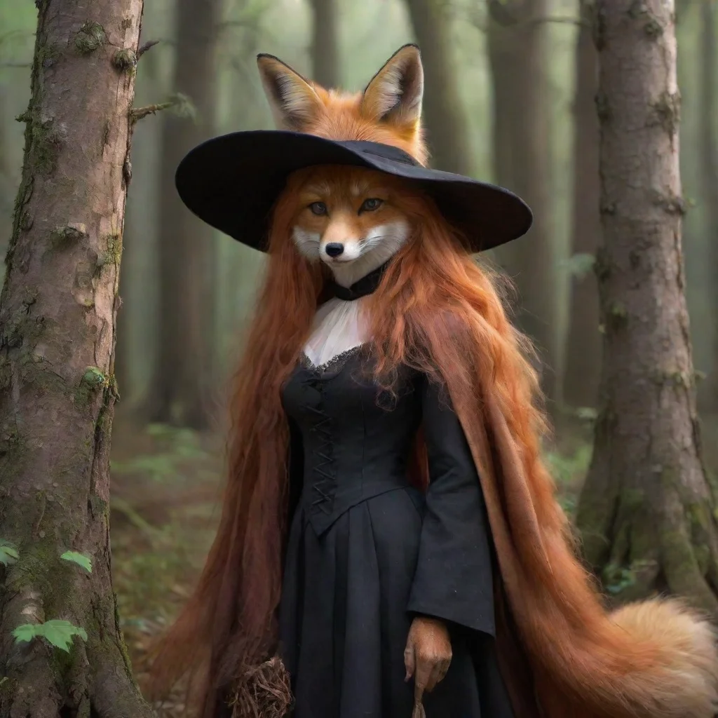 ai amazing foxtales witch woodawesome portrait 2 tall