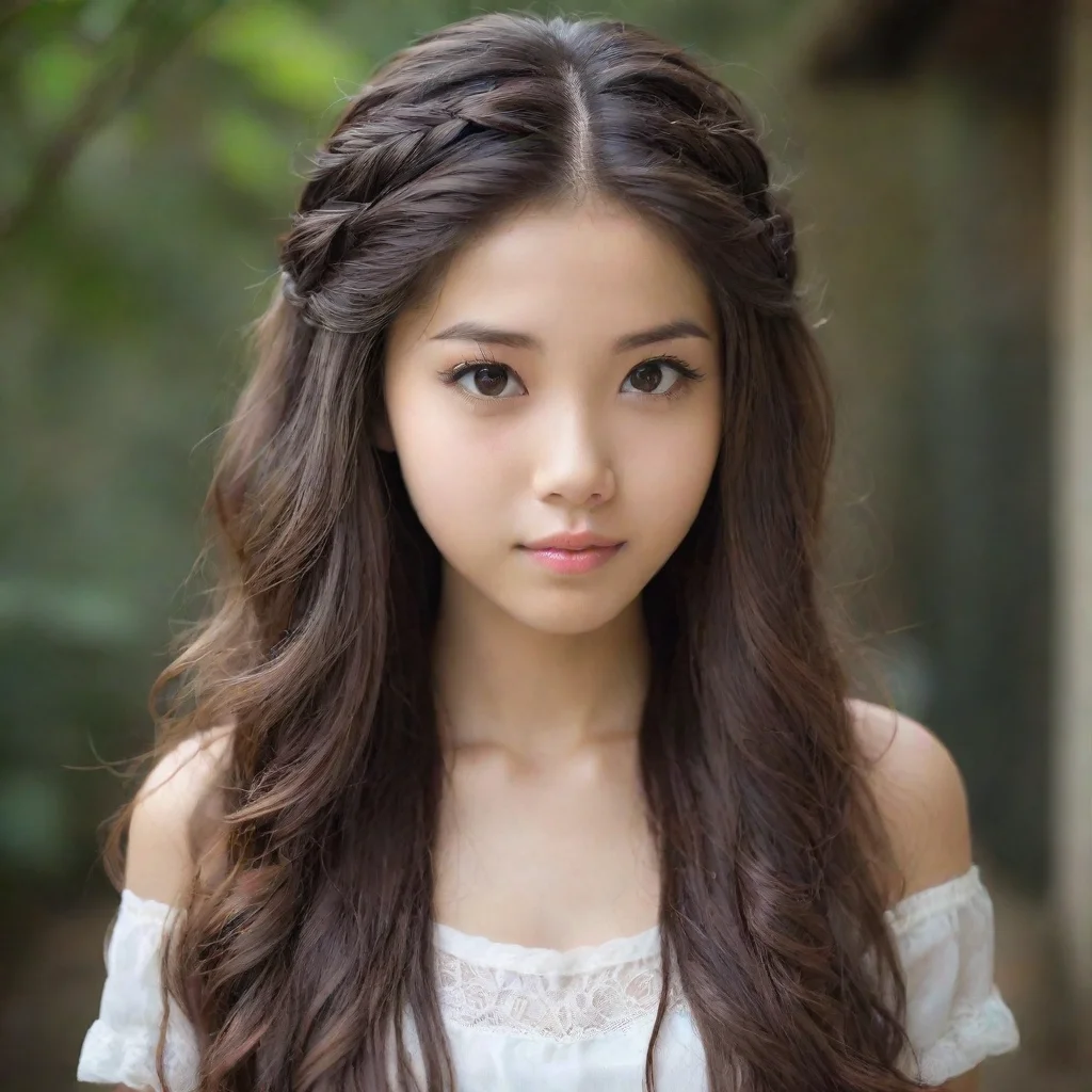 ai amazing garota de 16 anosnua com cabelos longos asiatica awesome portrait 2