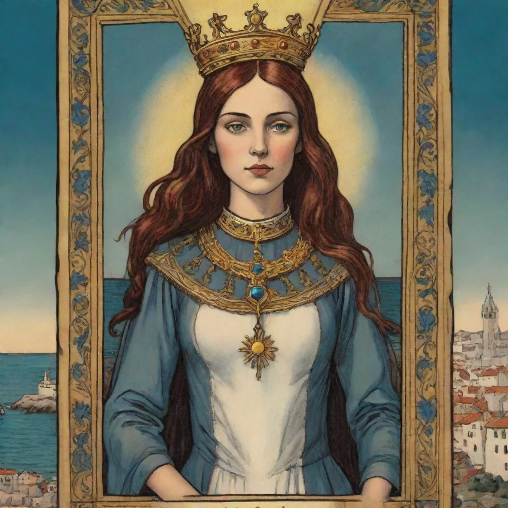 ai amazing generate a tarot card in the marseille style but original as an illustration awesome portrait 2 tall