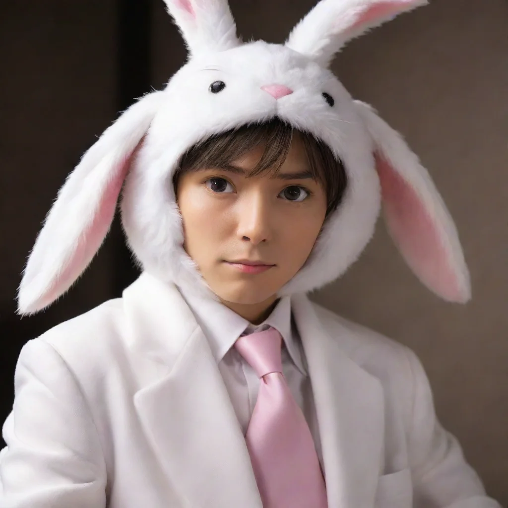 amazing gin from detective conan wearing a bunny suit awesome portrait 2