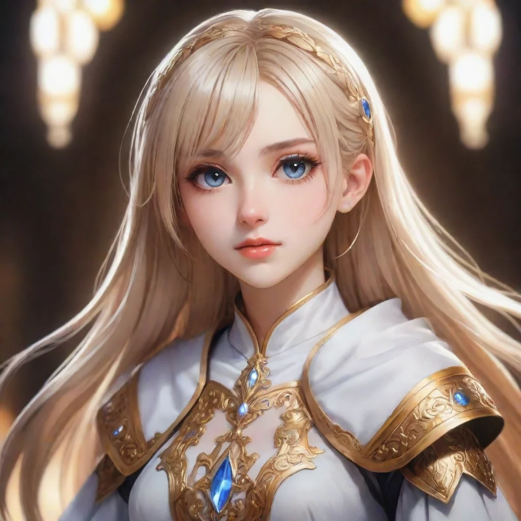  amazing girl cleric in anime style awesome portrait 2