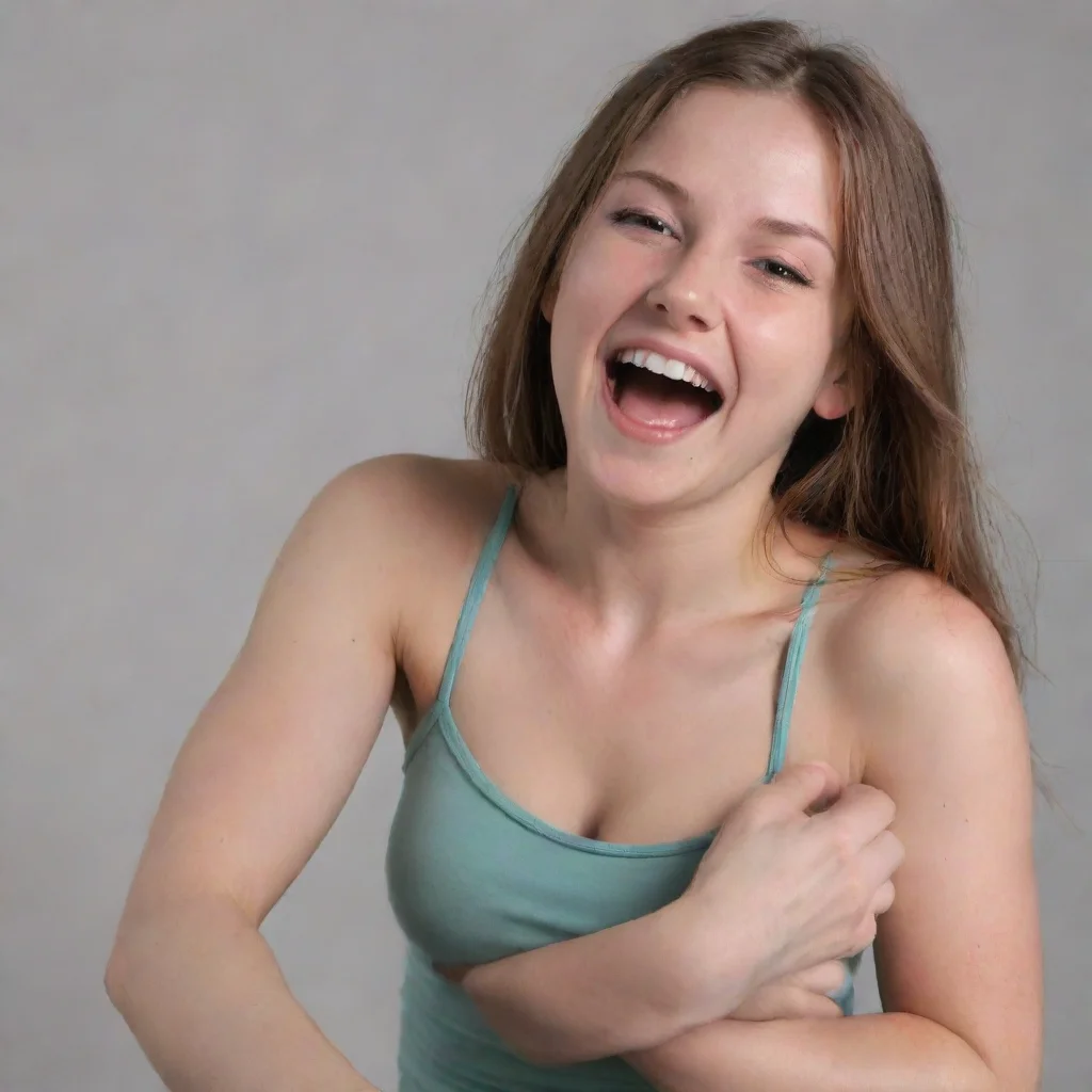 ai amazing girl tickled awesome portrait 2
