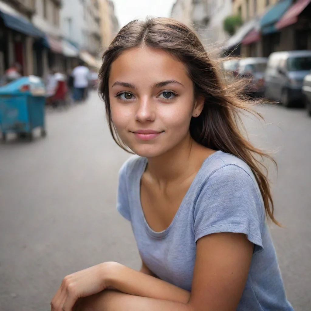 ai amazing girl working the street awesome portrait 2