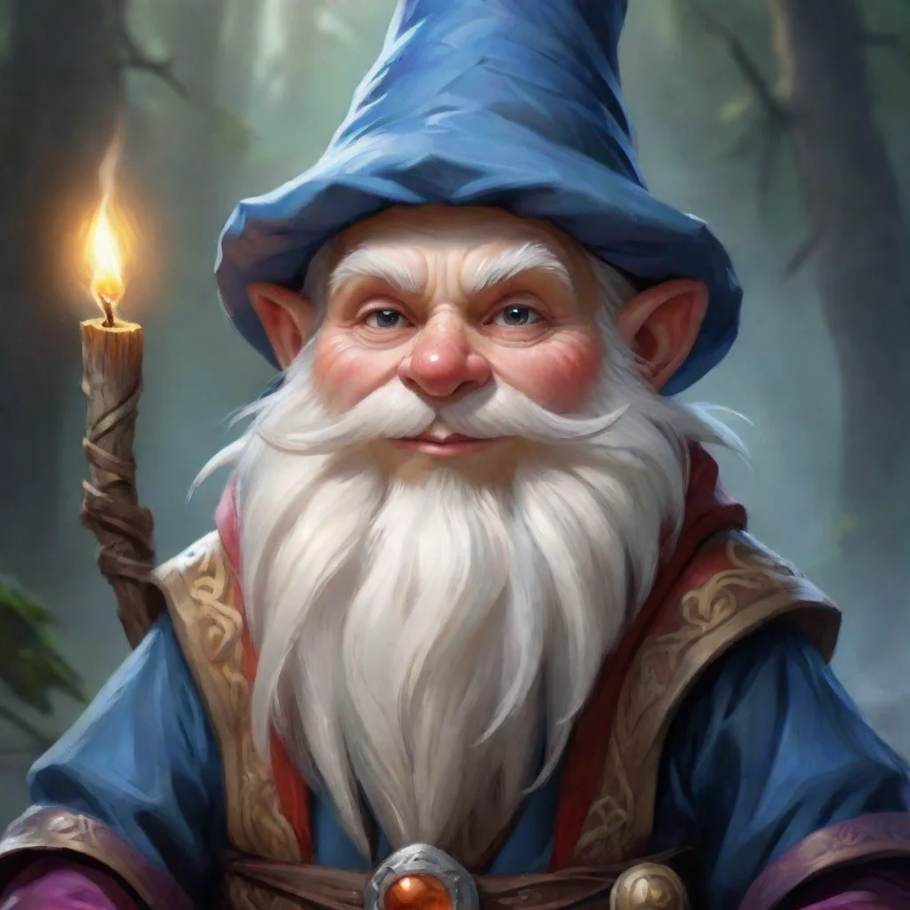 ai amazing gnome mage awesome portrait 2