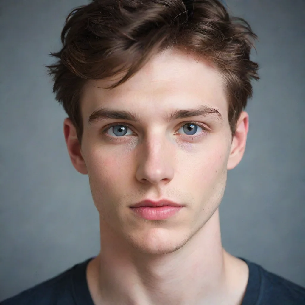  amazing handsome pale young man face awesome portrait 2