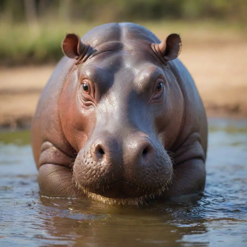 amazing hippo awesome portrait 2