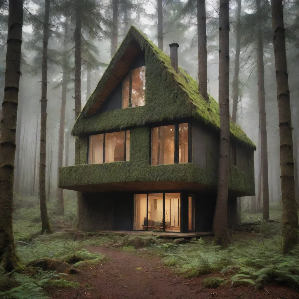 amazing house forest awesome portrait 2