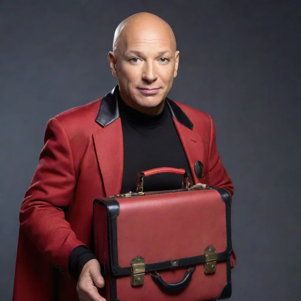  amazing howie mandel as a devil from dungeons and dragons with a briefcase from the show deal or no deal awesome portrai