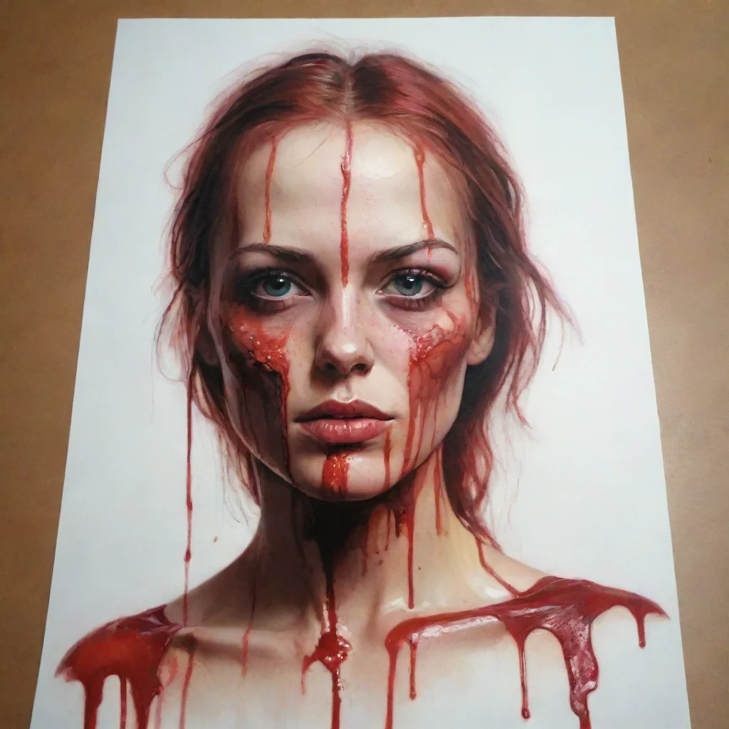 amazing human bleed awesome portrait 2