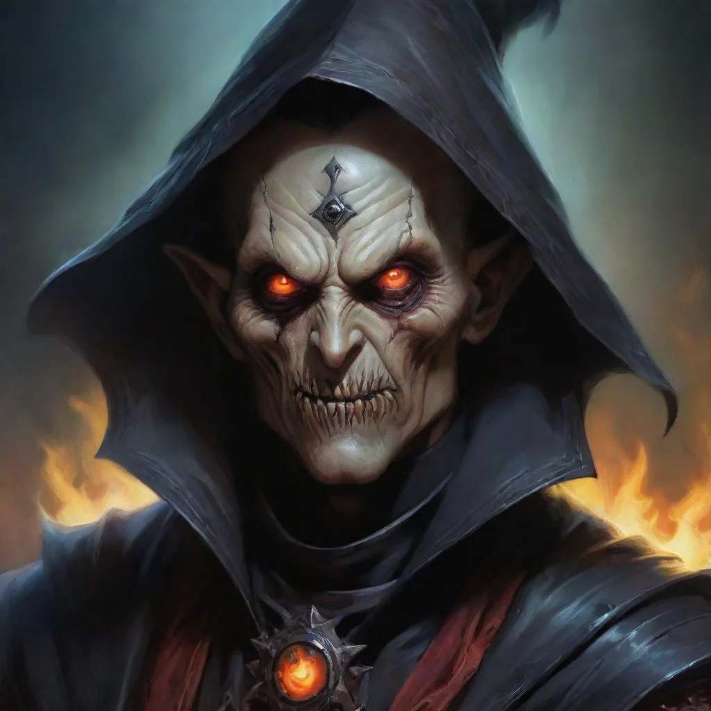 ai amazing human pact of the fiend warlock awesome portrait 2