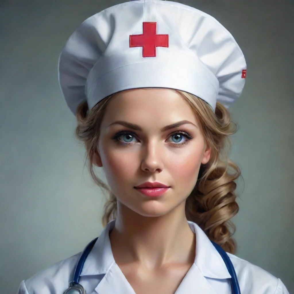 amazing human portrait fantasy female nurse awesome portrait 2
