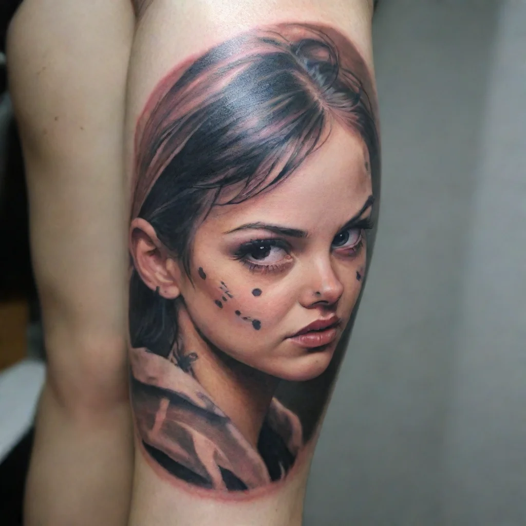 ai amazing hyperactive tattoo awesome portrait 2