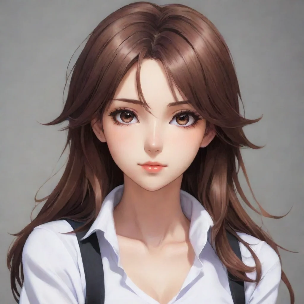  amazing hypmic girl brown hair awesome portrait 2
