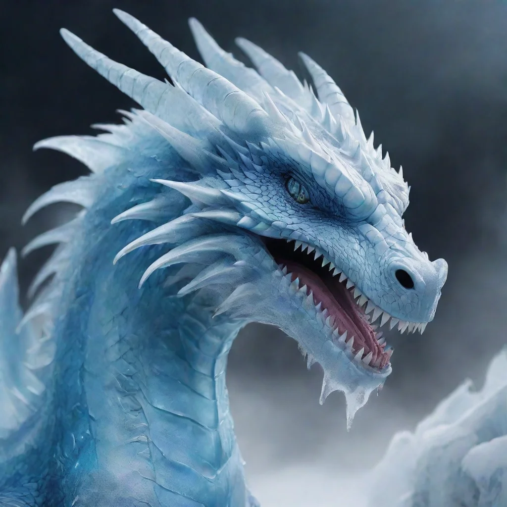 ai amazing ice dragonsawesome portrait 2