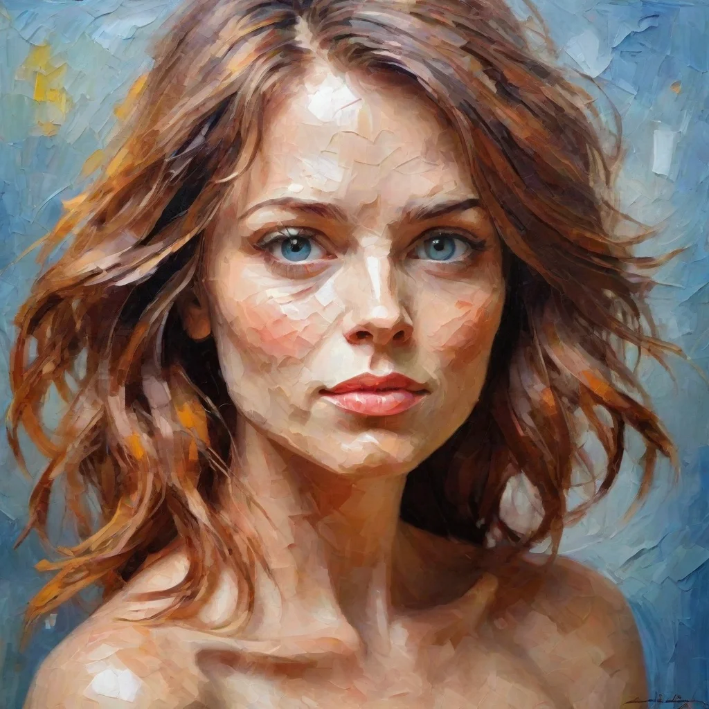 ai amazing impasto awesome portrait 2