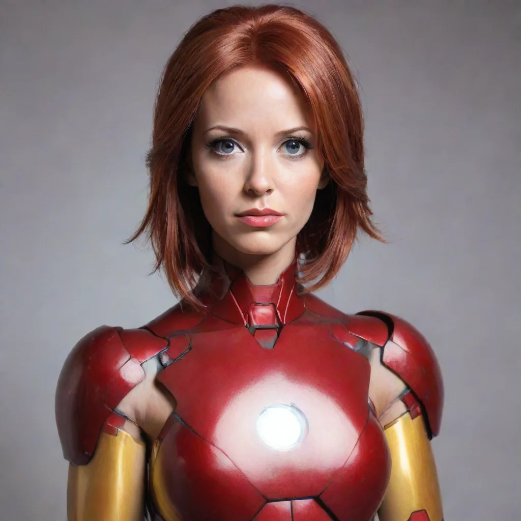 amazing iron man turned into a bimbo awesome portrait 2