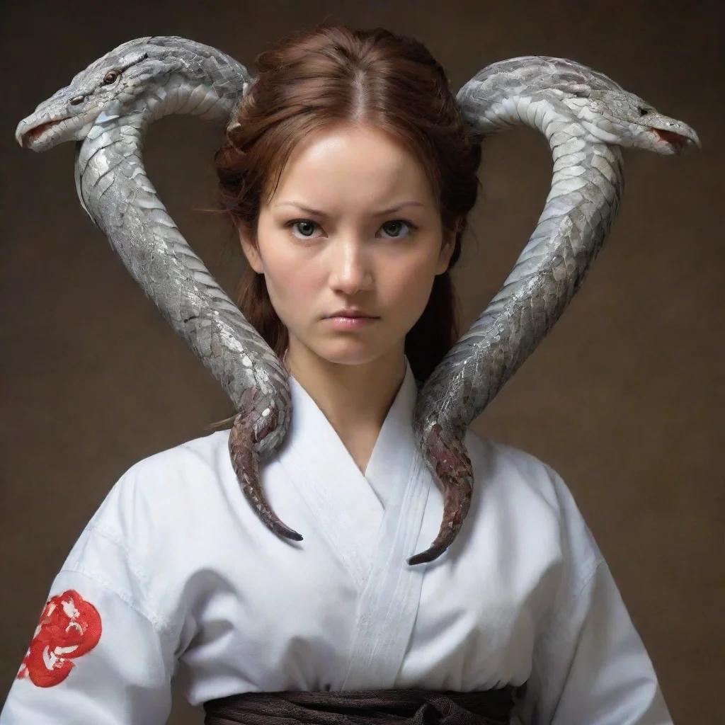 amazing iron snake karate angel awesome portrait 2