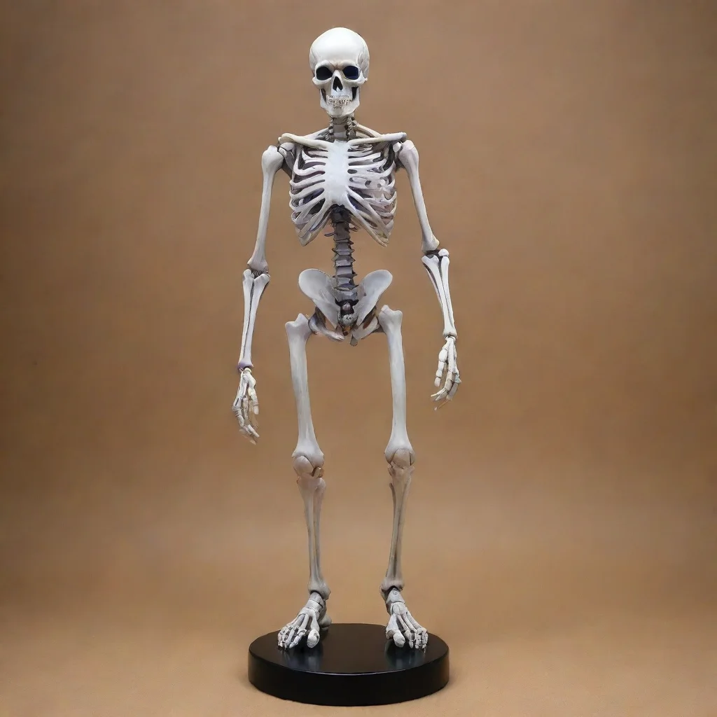 ai amazing jojo bizarre adventure artificial skeleton standawesome portrait 2 tall
