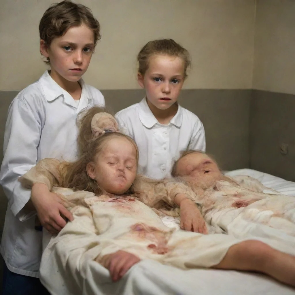 amazing kids in a morgue awesome portrait 2