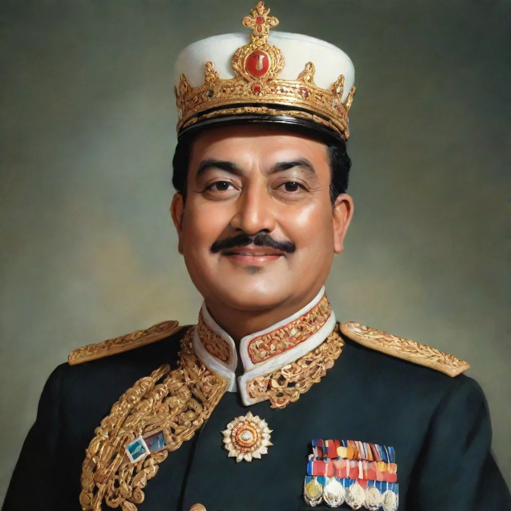 ai amazing king birendra awesome portrait 2 tall