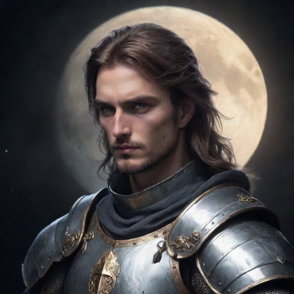 ai amazing knight moon awesome portrait 2