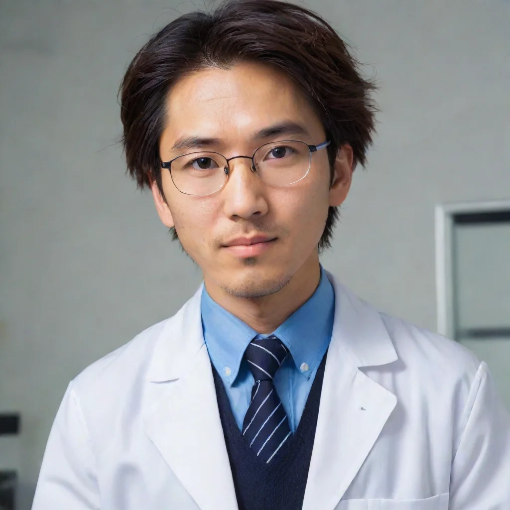 ai amazing kosuke kanzaki scientist awesome portrait 2 wide