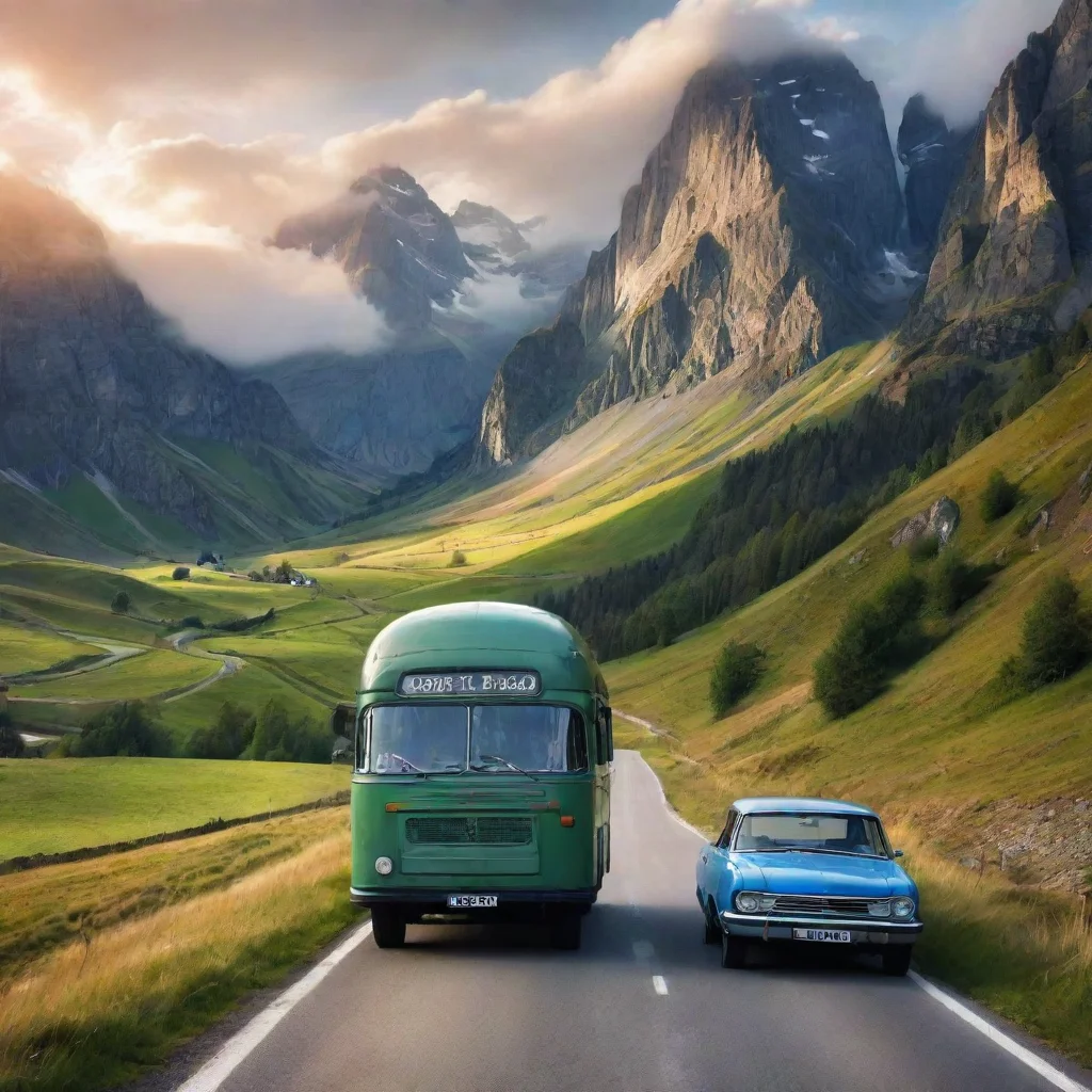 amazing landscape bus ans cars awesome portrait 2