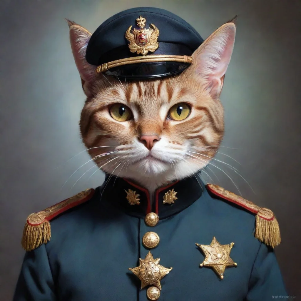  amazing lieutenant meow awesome portrait 2