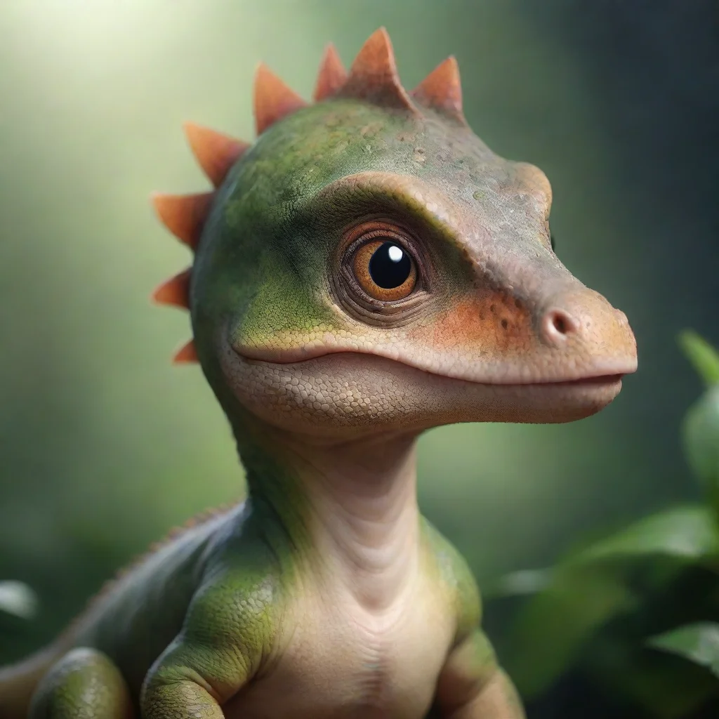 ai amazing little dinosaur awesome portrait 2