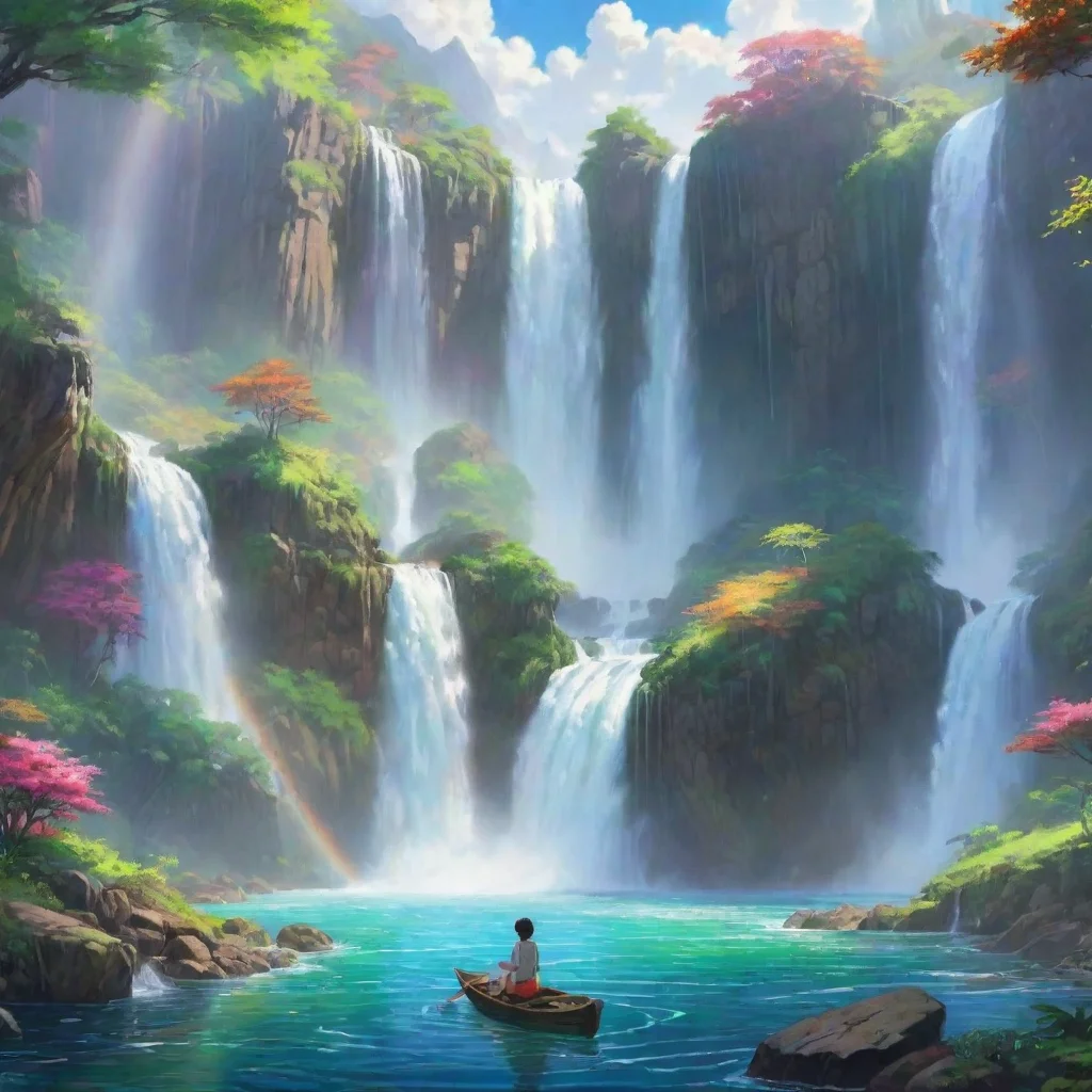  amazing lowfi relaxing calming on colorful chilling relaxing with lush wonderful environment waterfalls rainbows hd ghib