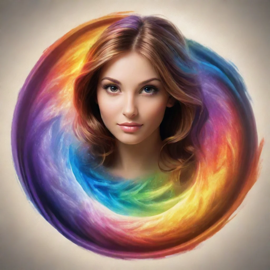 ai amazing magical swirl making e logo artistic magical art awesome portrait 2