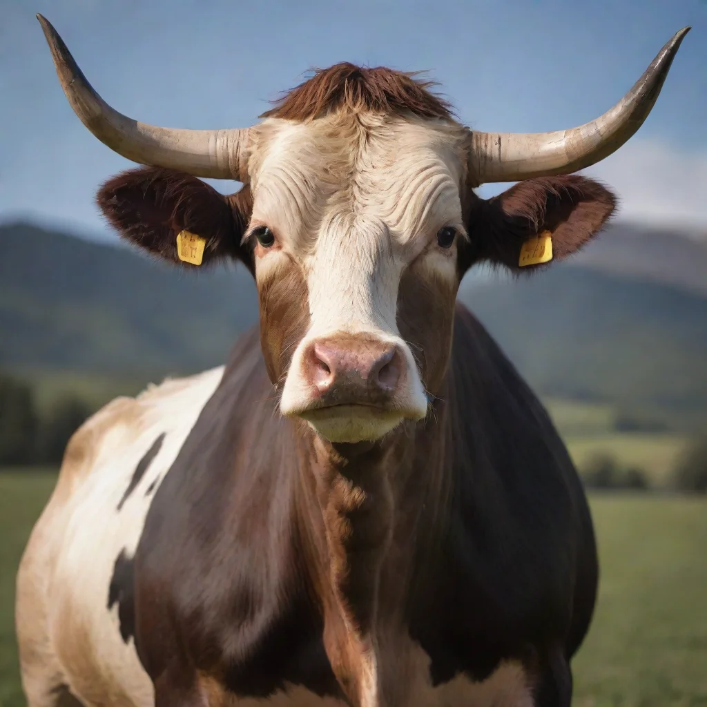 ai amazing male to cow awesome portrait 2