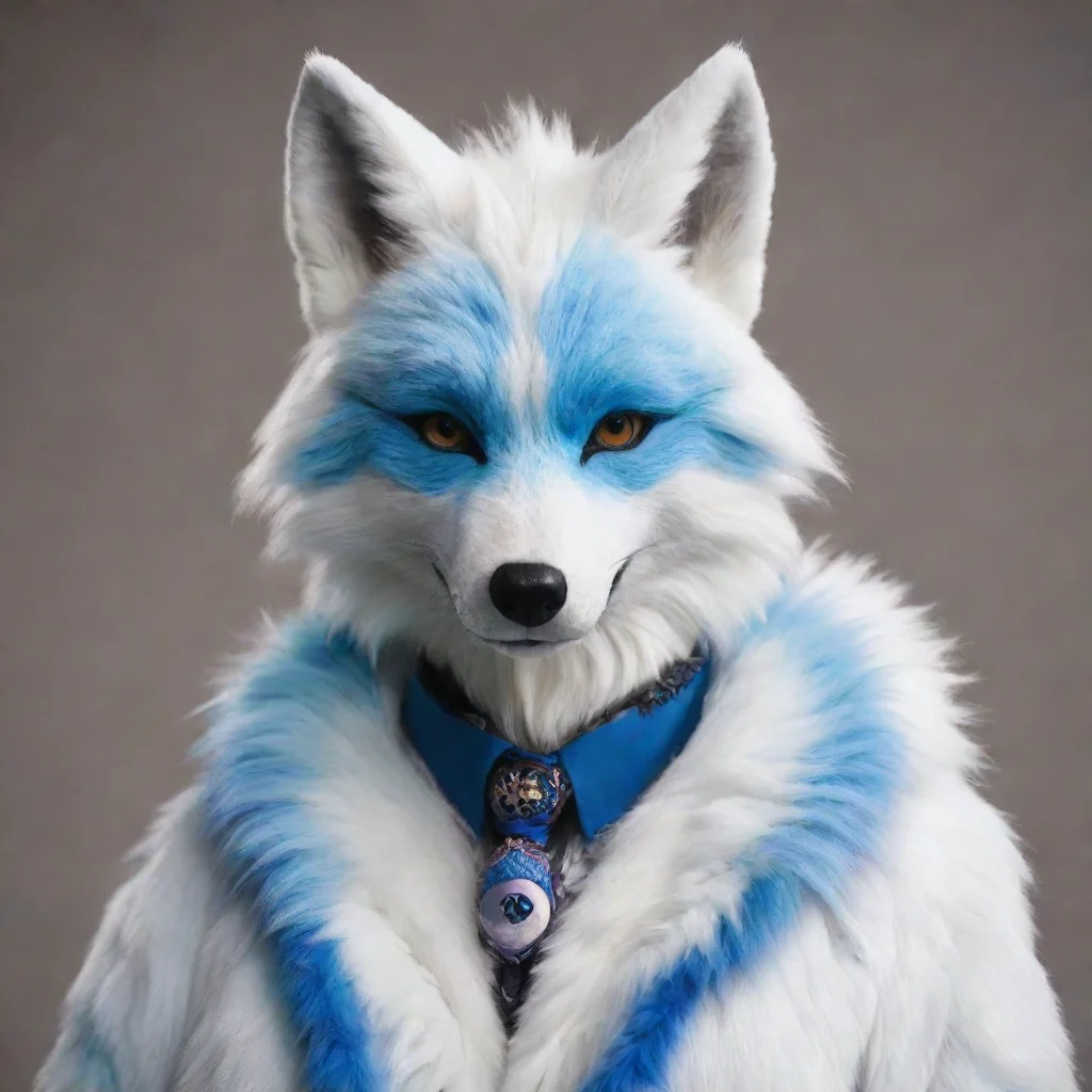 amazing man in arcticfox fursuit awesome portrait 2