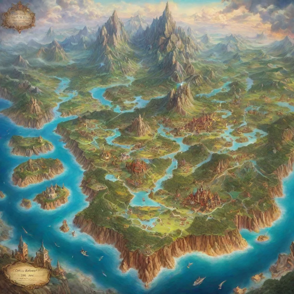  amazing map of fantasy world awesome portrait 2