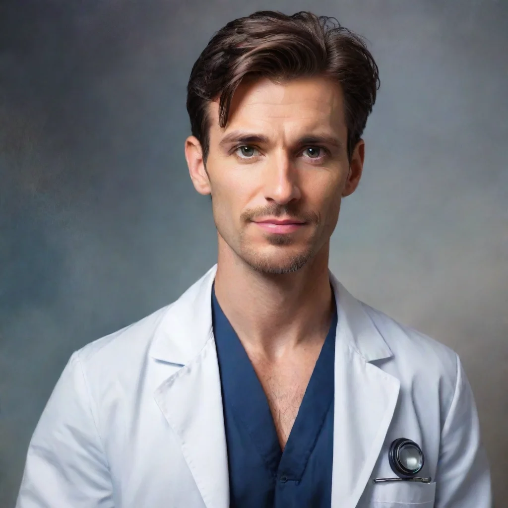 ai amazing masculine doctor awesome portrait 2