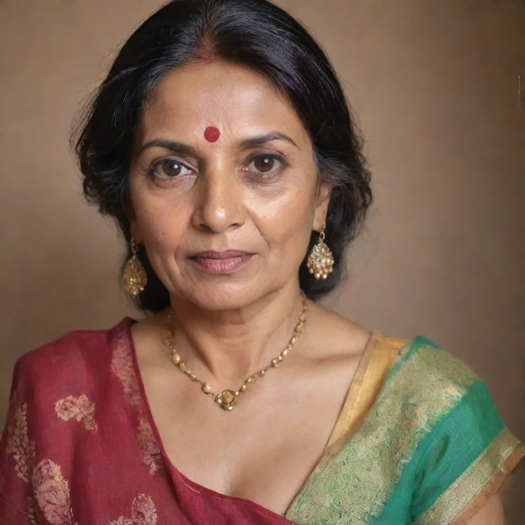 ai amazing mature indian mom awesome portrait 2