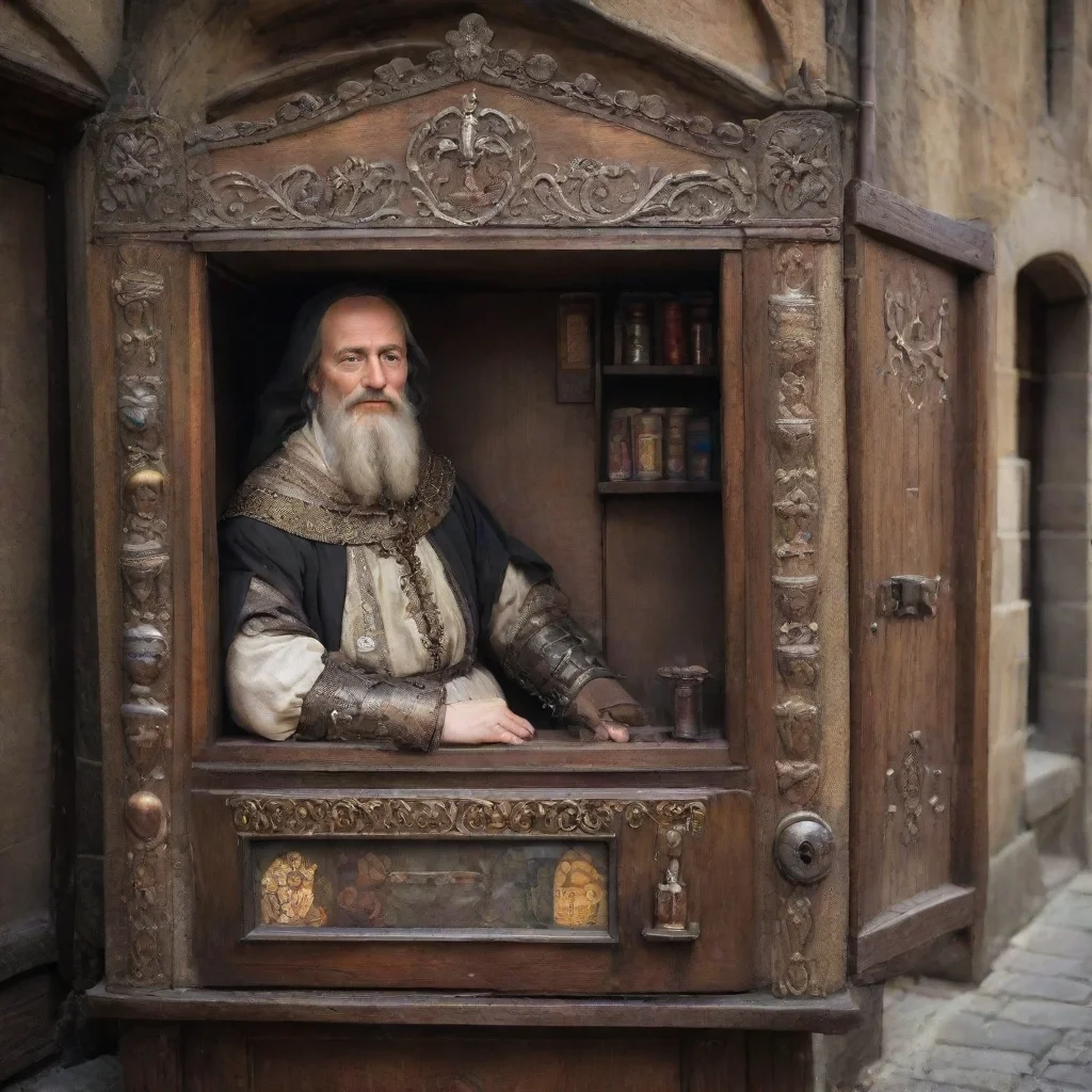 ai amazing medieval vending machine awesome portrait 2