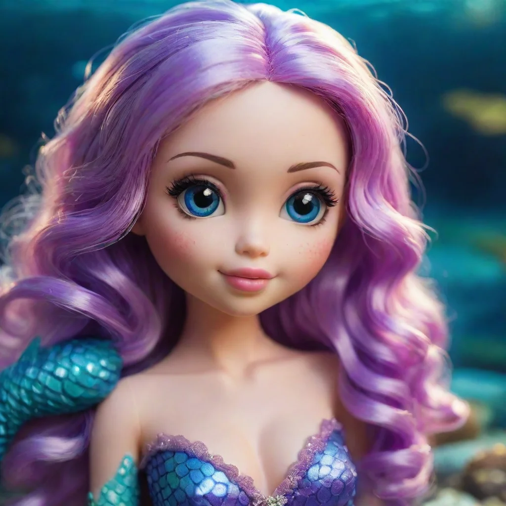 amazing mermaid toy awesome portrait 2